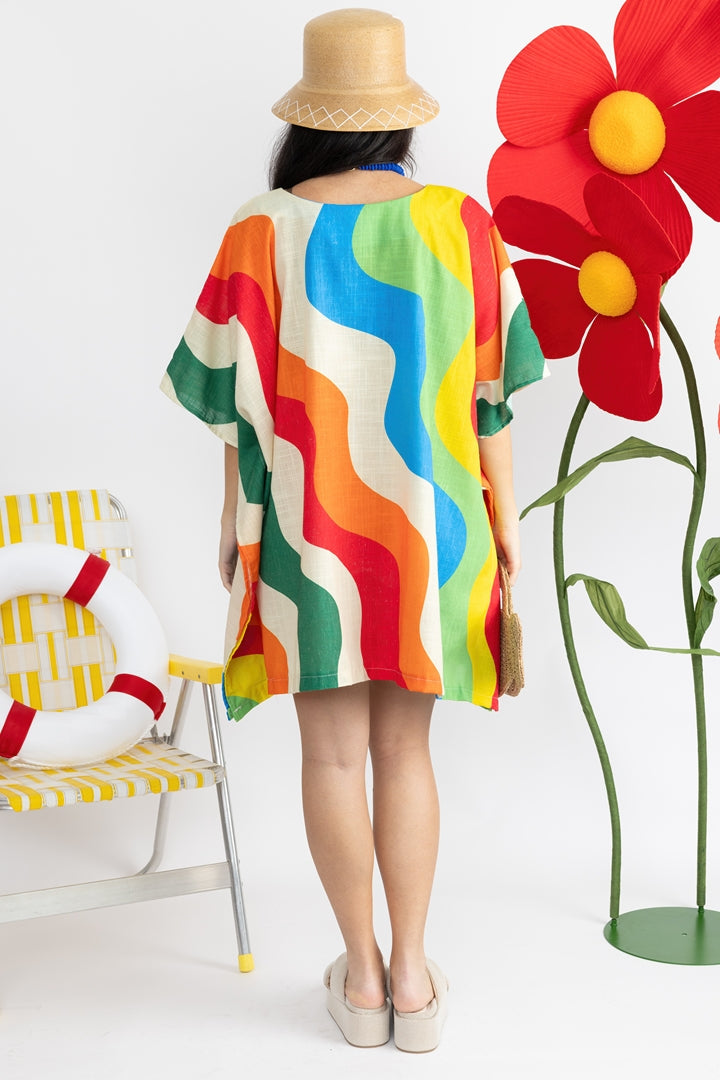 Rainbow Ice Mini Dress