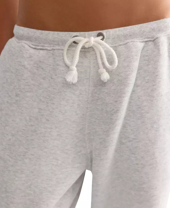 Final Call Jogger in White Heather Grey
