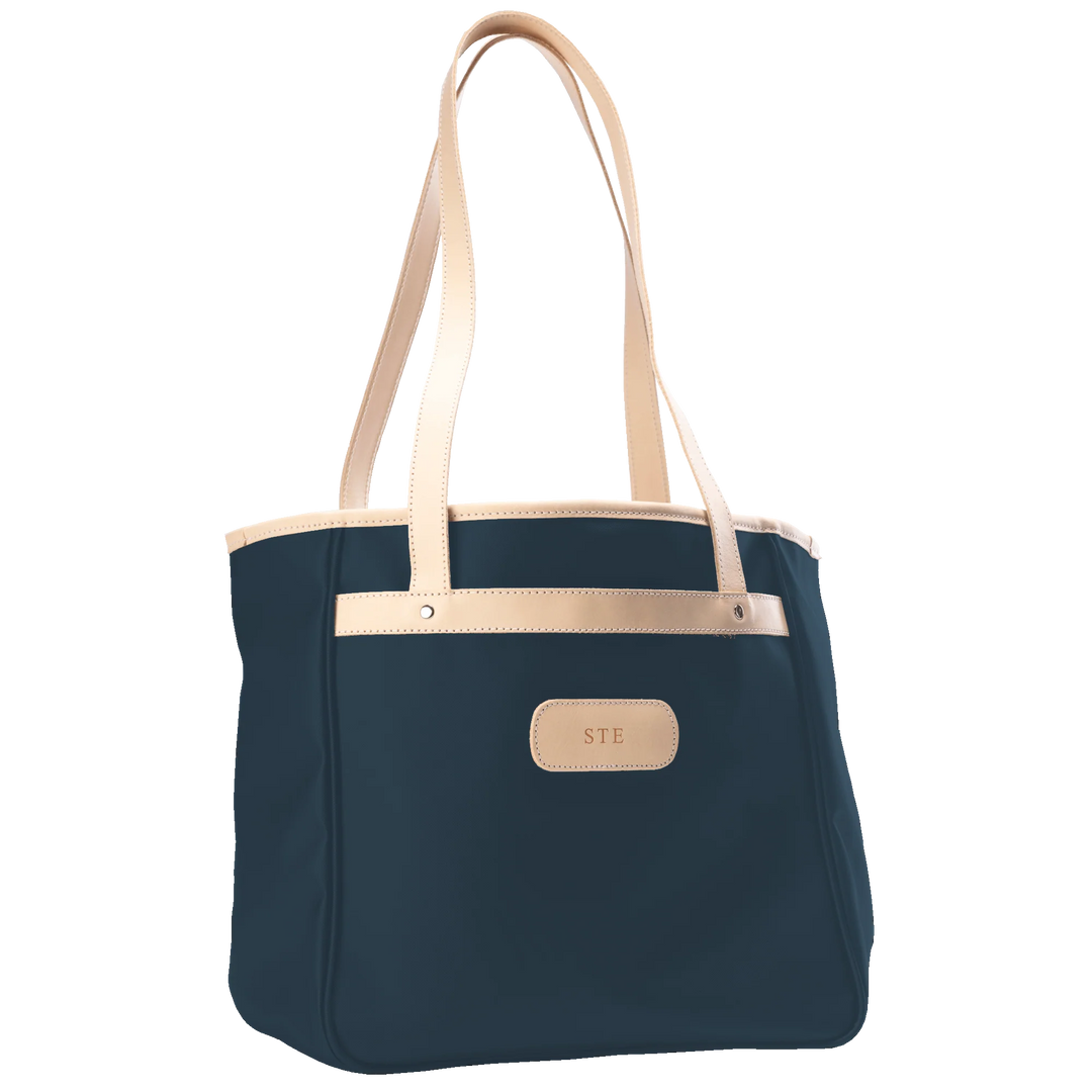 Jon Hart Amelia | Navy Coated Canvas