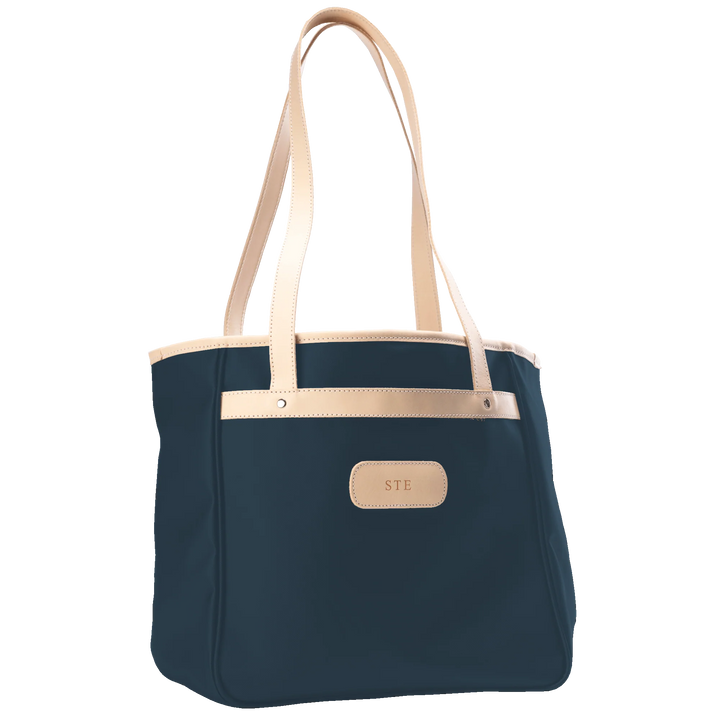 Jon Hart Amelia | Navy Coated Canvas