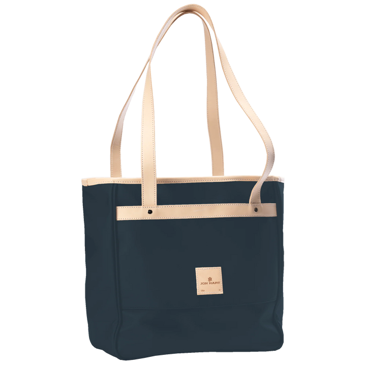 Jon Hart Amelia | Navy Coated Canvas