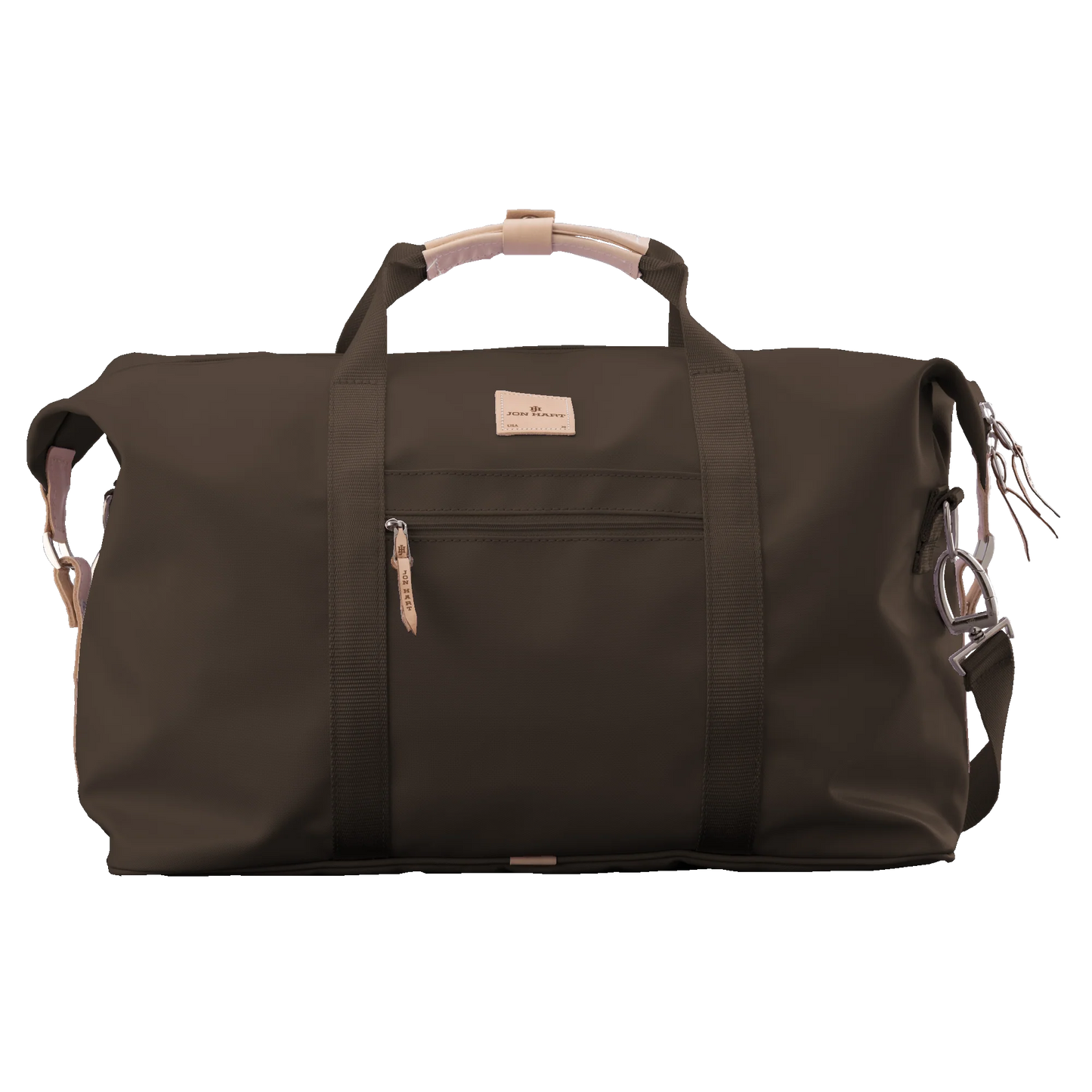 Jon Hart Weekender | Espresso Coated Canvas