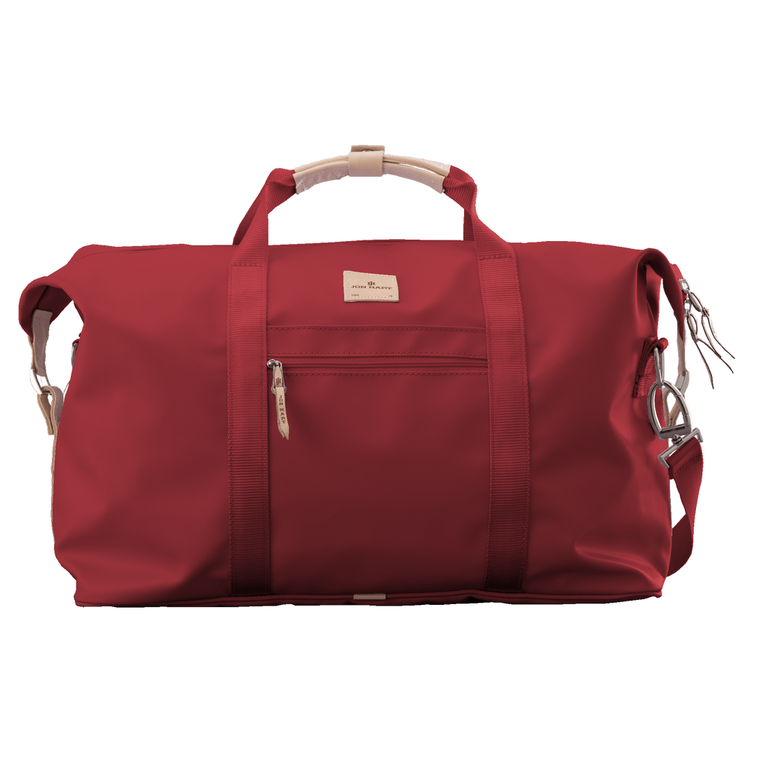 Jon Hart Weekender | Red Coated Canvas
