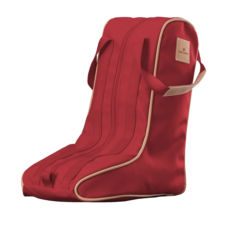 Jon Hart Boot Bag | Red Coated Canvas