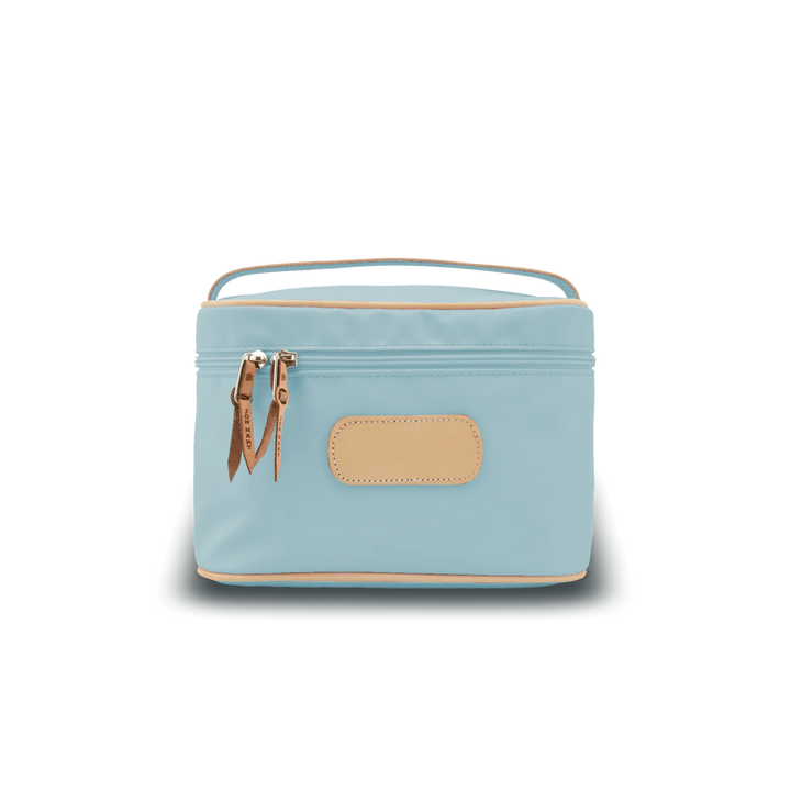Jon Hart Makeup Case | Ice Blue Coated Canvas