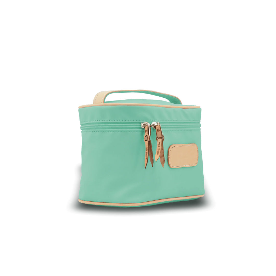 Jon Hart Makeup Case | Mint Coated Canvas