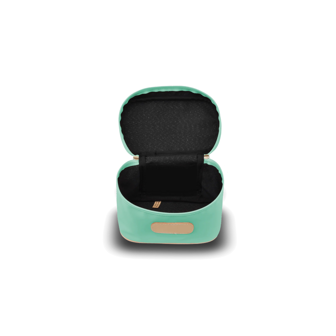 Jon Hart Makeup Case | Mint Coated Canvas