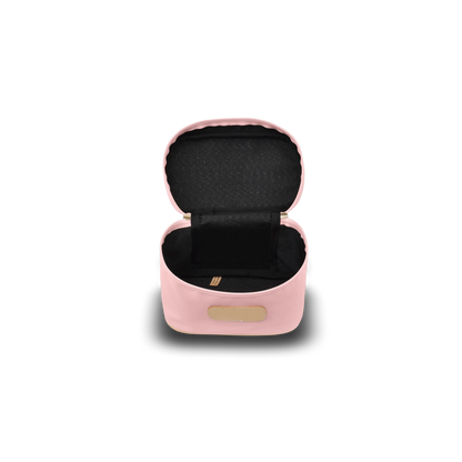 Jon Hart Makeup Case | Rose Coated Canvas
