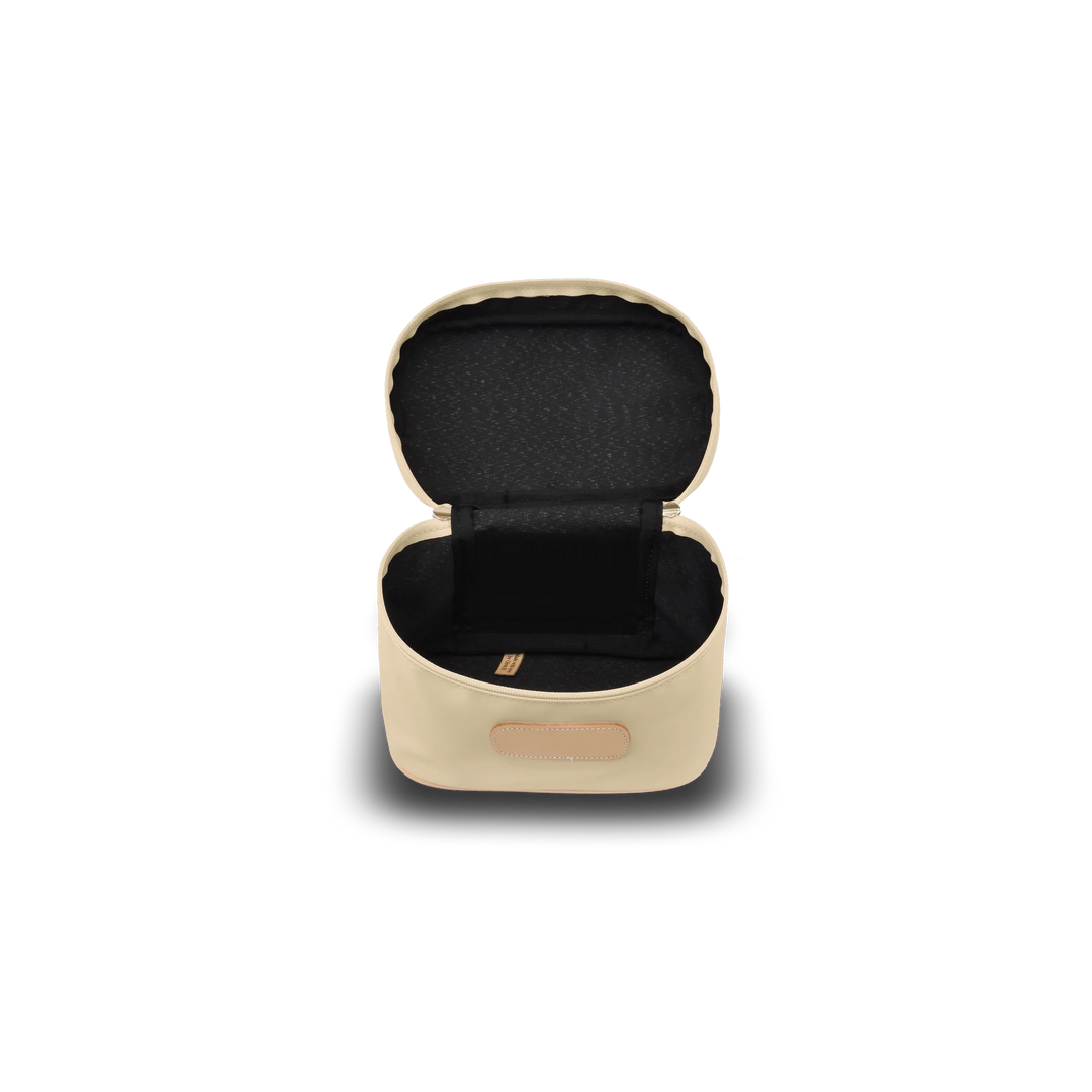 Jon Hart Makeup Case | Tan Coated Canvas