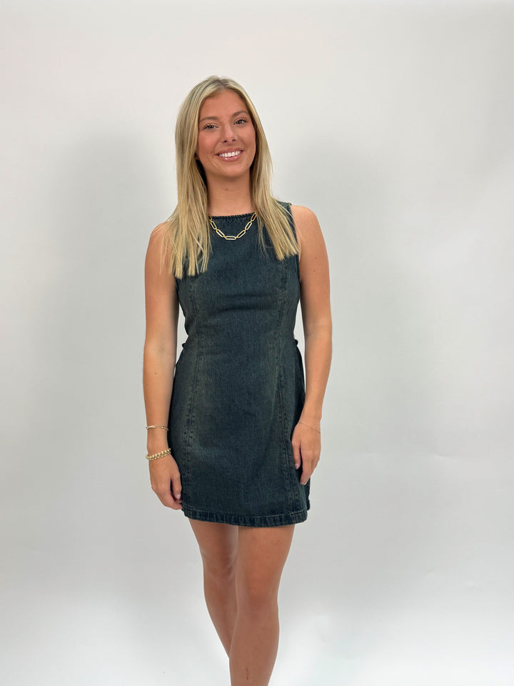 Atlas Denim Mini Dress
