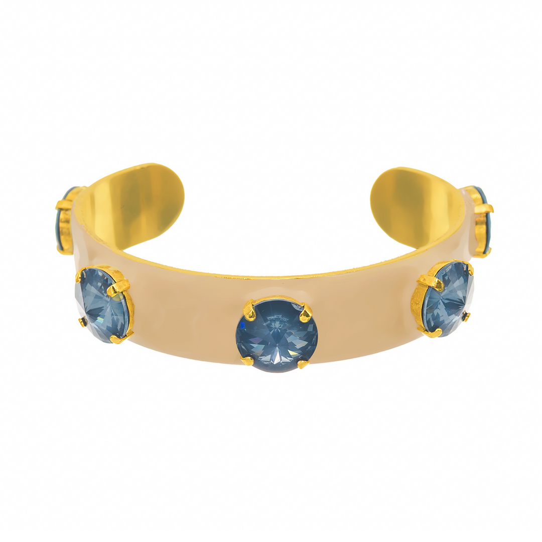 Tova Linsey Cuff in Midnight Express / Latte