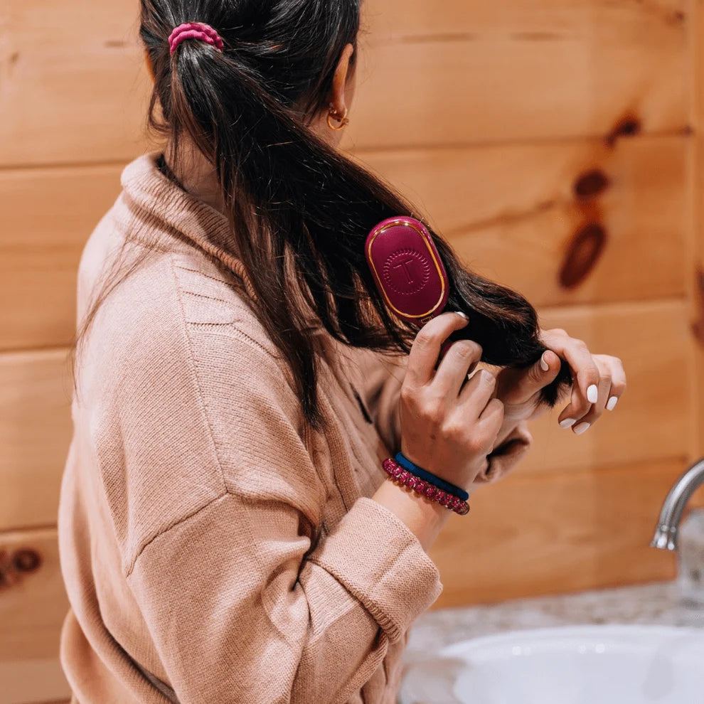 Mini Boar Bristle Hair Brush | Mulberry