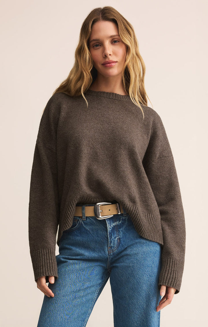 Cirrus Cozy Sweater / Burnt Ash Heather