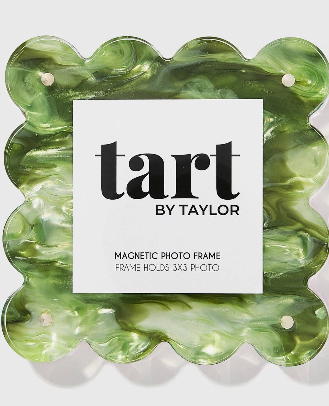 Tart By Taylor Marbled Green Mini Acrylic Picture Frame
