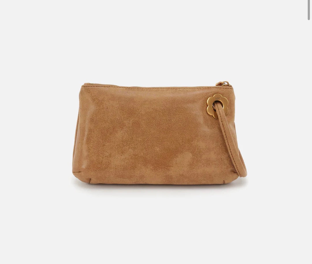 Daisy Daze Large Wristlet Whiskey