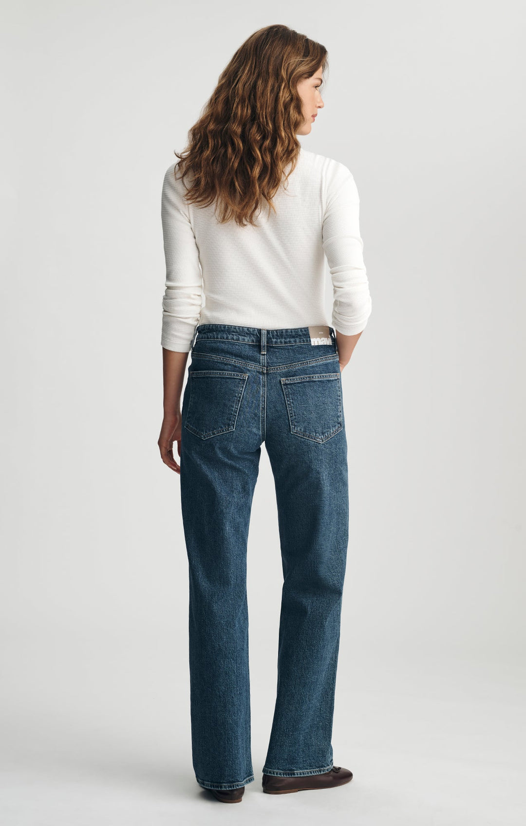 Taylor Dark Brushed Jeans | Classic Blue
