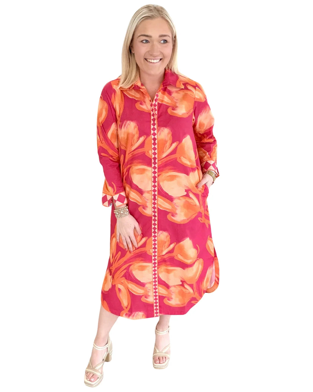 Petal Blaze | Liz Dress
