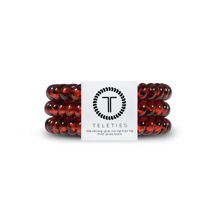 Teleties Tortoise Small Hair Ties