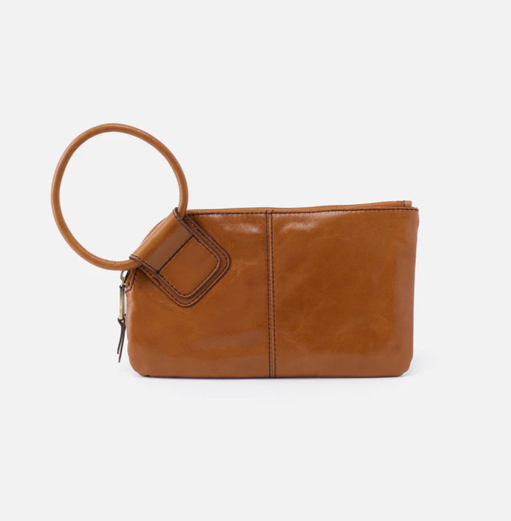 Hobo Sable Wristlet Truffle