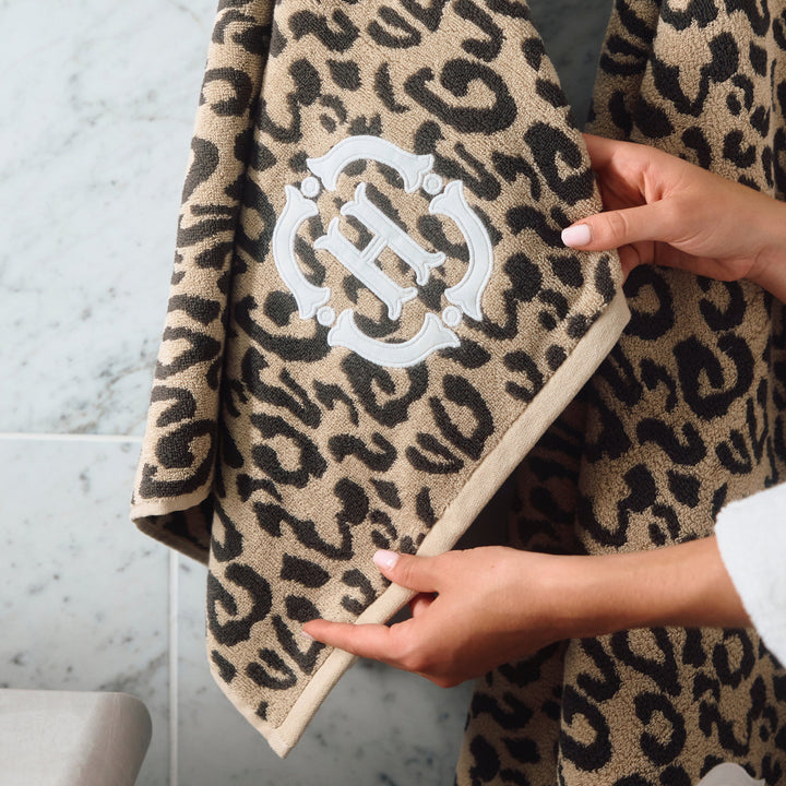 Leopard Single Hand Towel