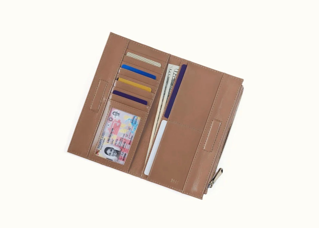 Jill Large Bifold Wallet | Woodsmoke