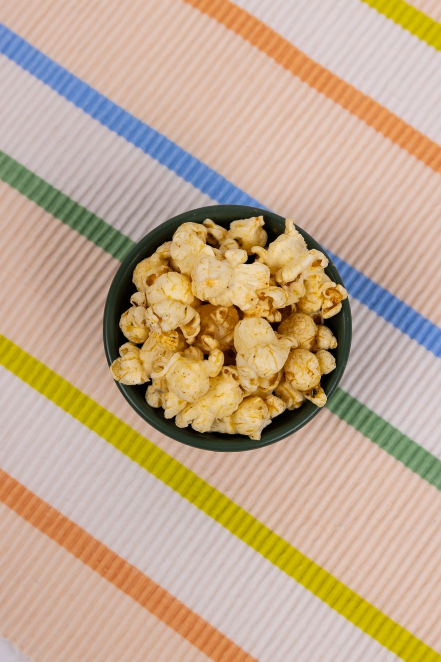 Caramelized Onion and Sage Poppy Popcorn