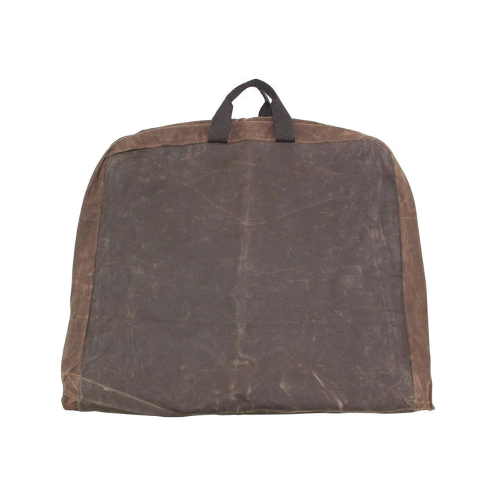Waxed Garment Bag Olive with Khaki Trim*