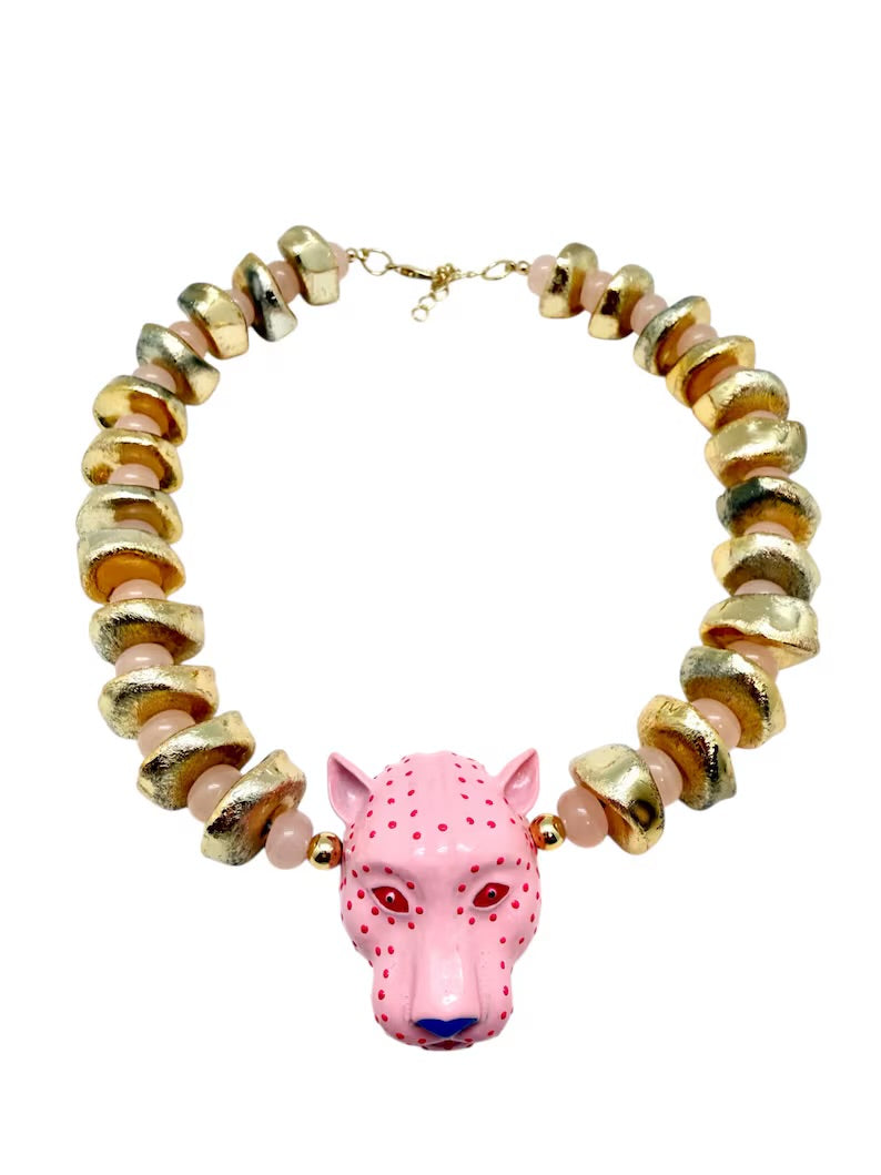 Statement Leopard Necklace