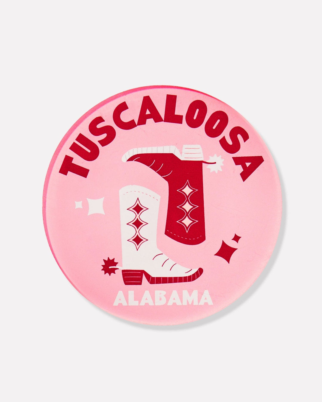 Tart by Taylor Tuscaloosa, Alabama Acrylic Coaster - Set of 4