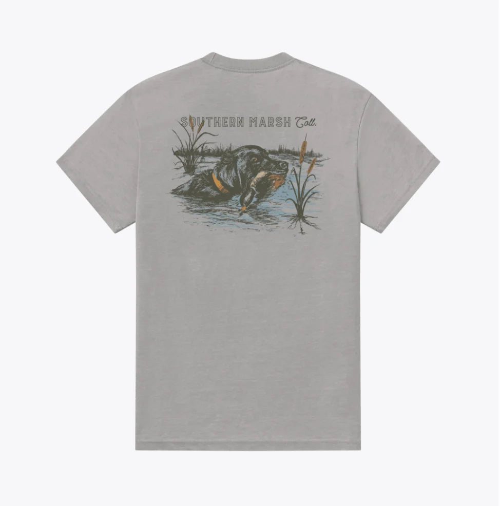 Seawash Tee - Successful Swim | Light Gray
