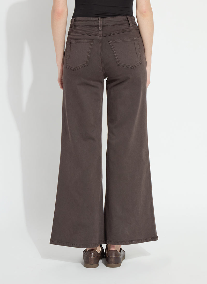 Iris Wide Leg Everyday Denim | Double Espresso