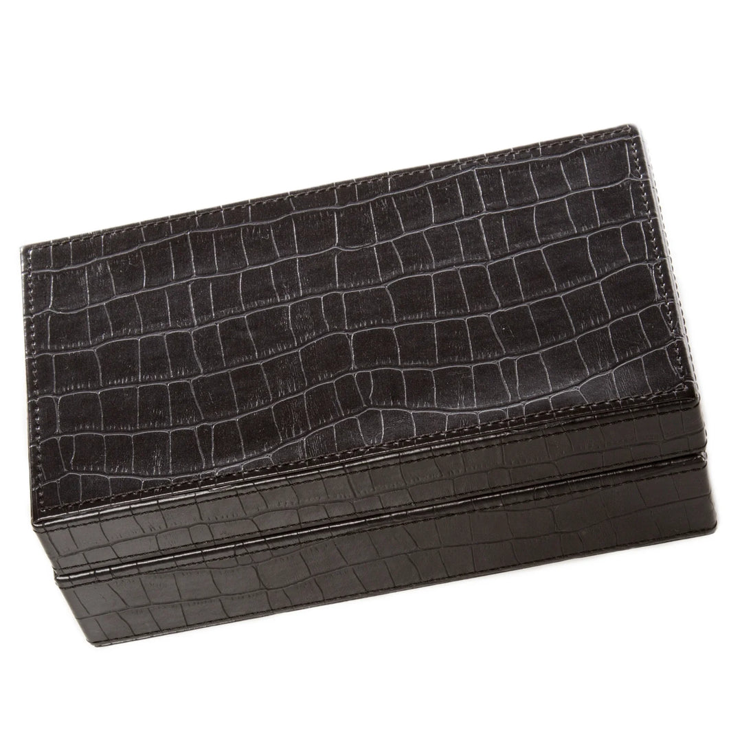 Poker Set | Black Croco