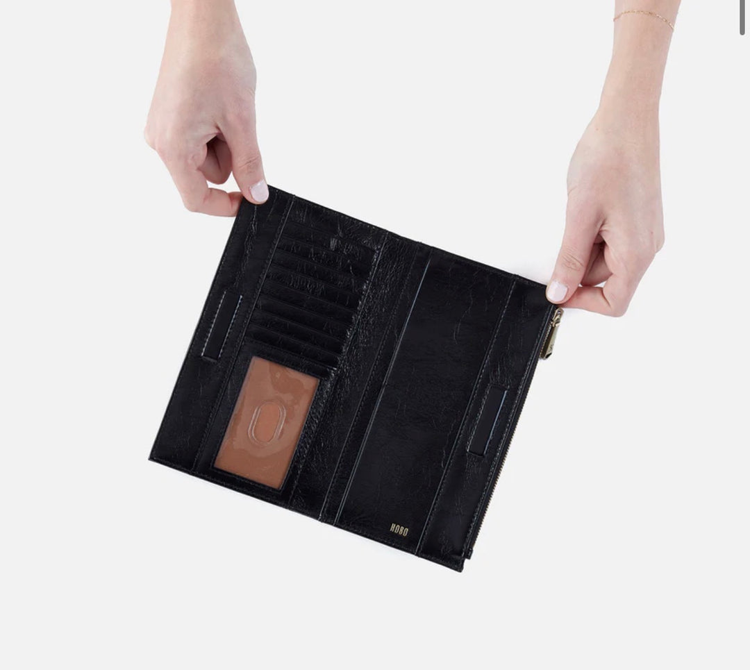 Jill Large Bifold Wallet | Black