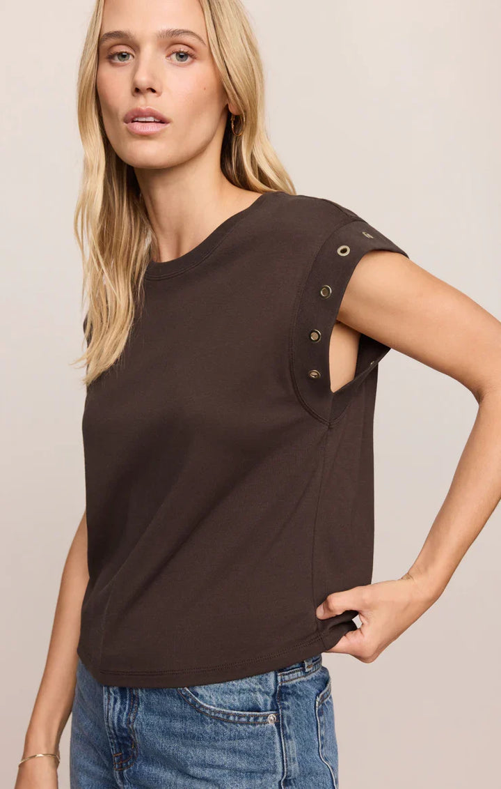 Camino Grommet Top Dark Chocolate