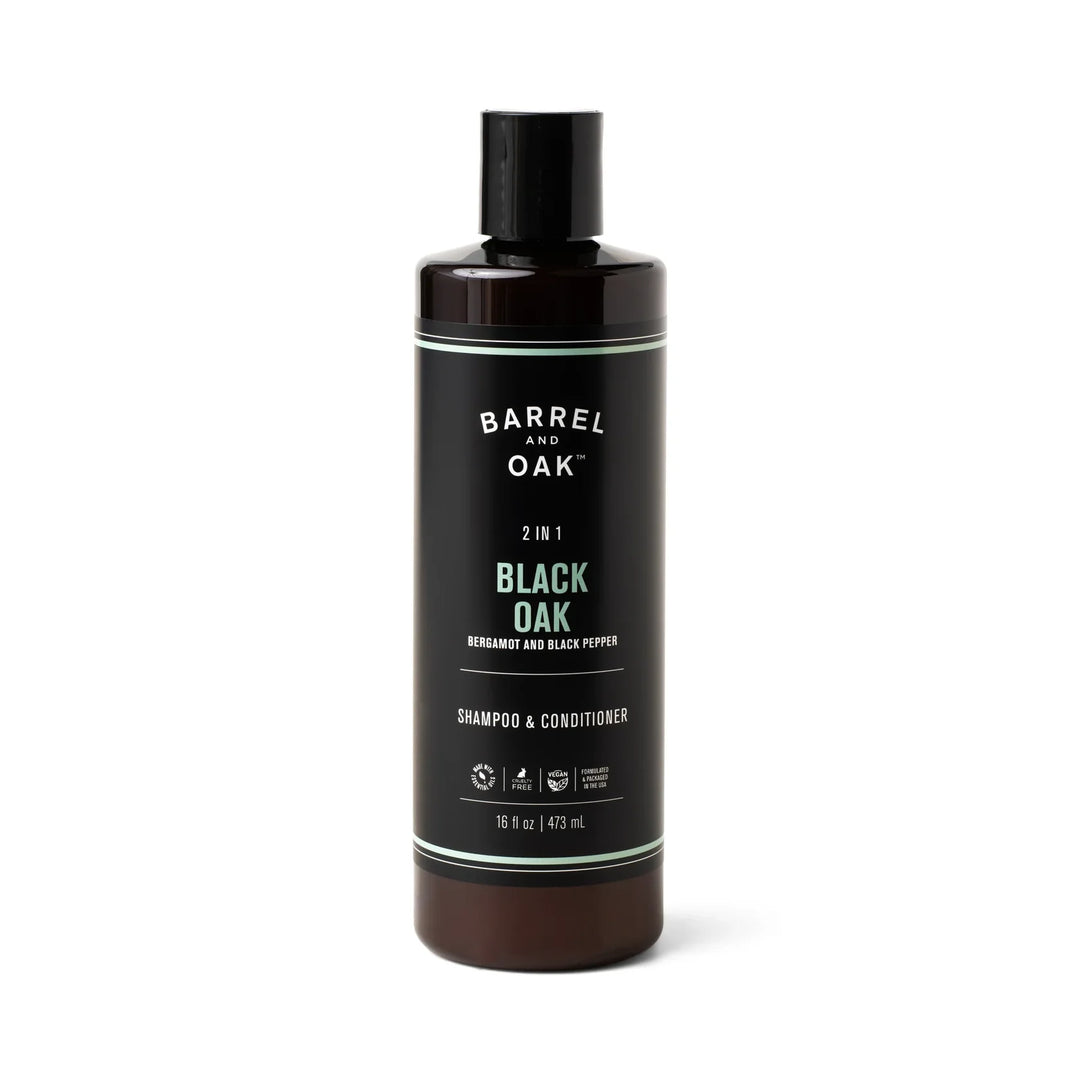Black Oak 2 In 1 | Shampoo &amp; Conditioner - 16oz