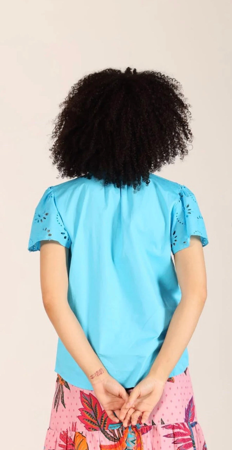 Dani Top: Aqua