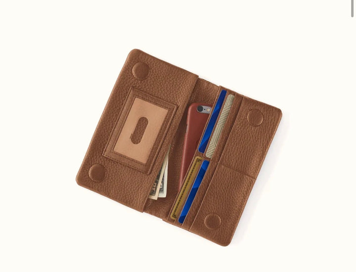 Lumen Continental Wallet | Timber Brown