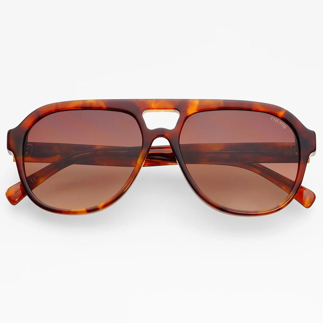 Freyrs Rio Sunglasses Dark Tortoise/Brown