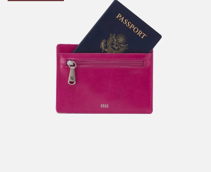 Euro Slide Card Case | Cactus Flower