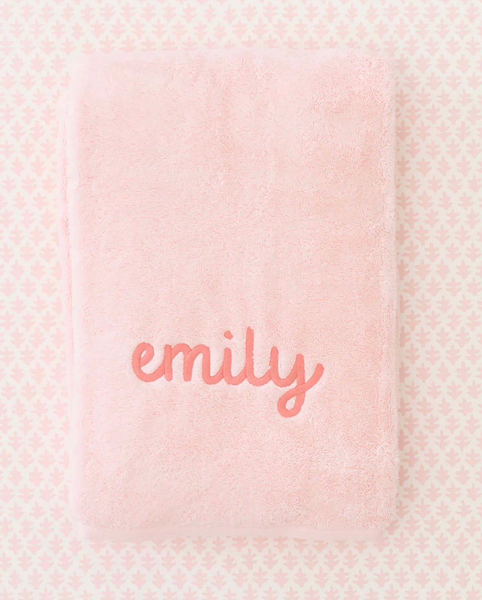 Basic Bath Towel | Ballet Pink