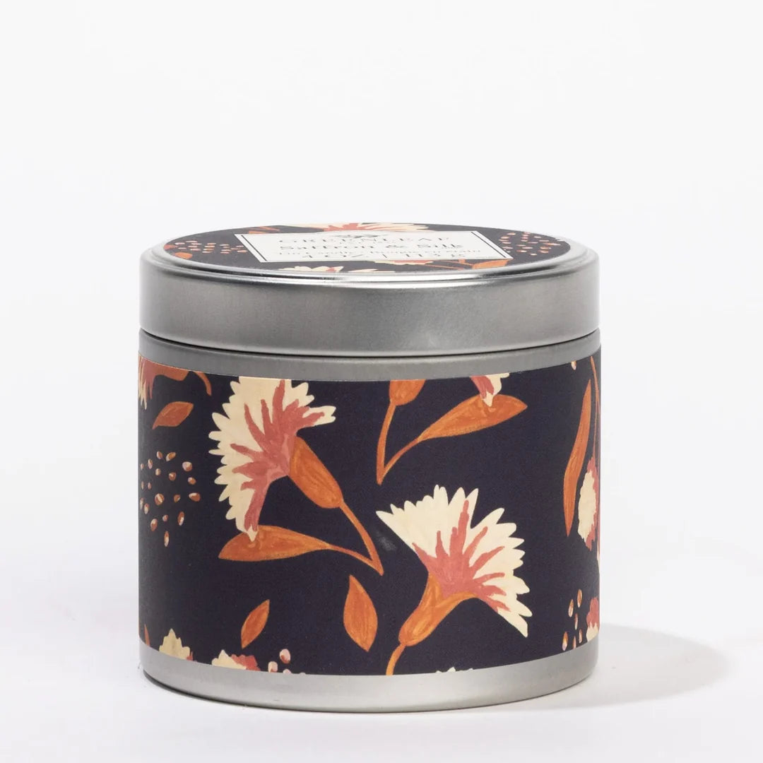 Saffron &amp; Silk Tin Candle