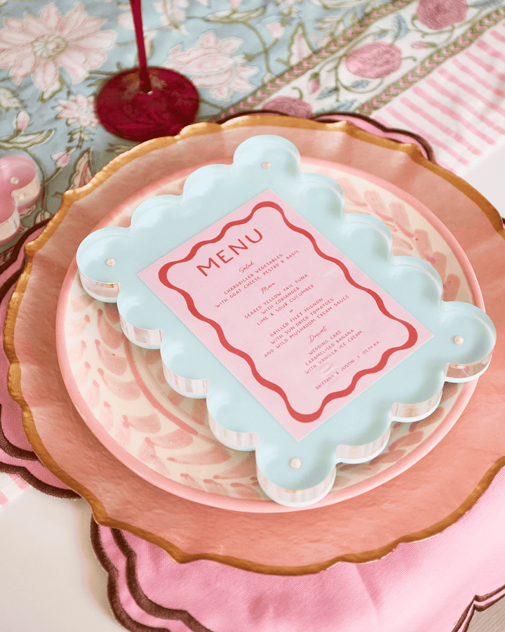 Seafoam Acrylic Frame