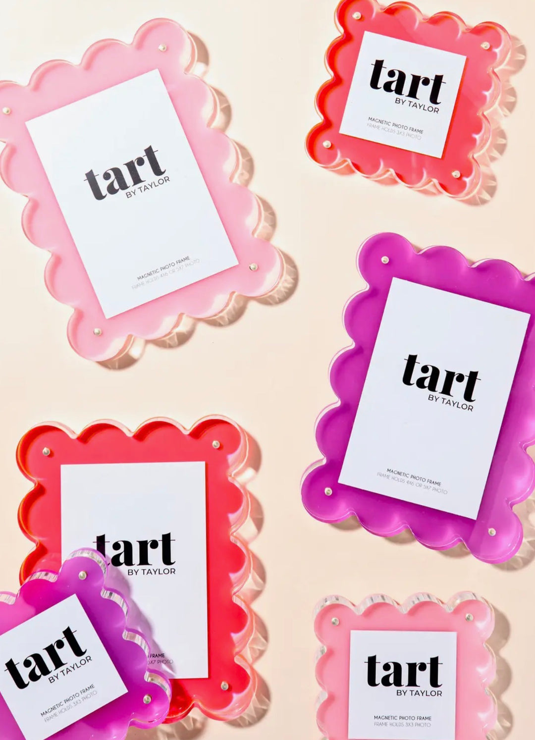 Fuchsia Mini Acrylic Picture Frame