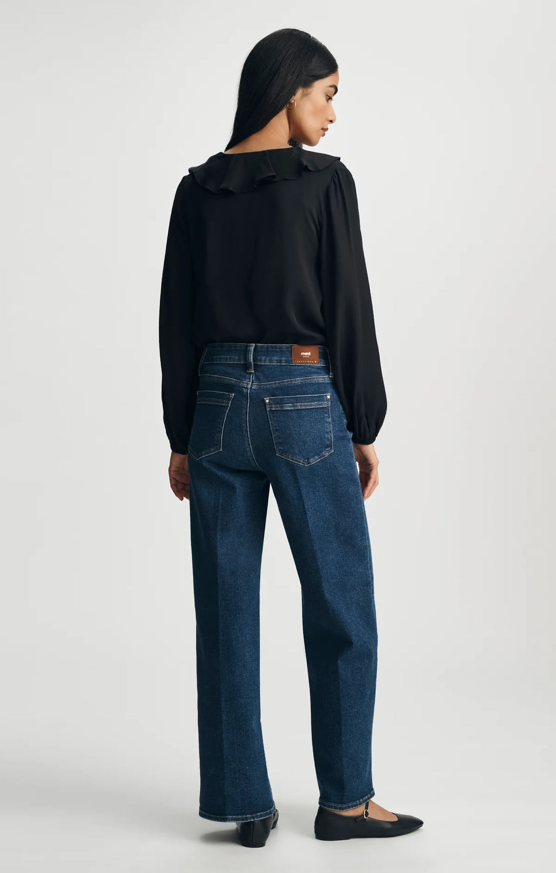 Paloma Wide Leg Jeans
Mid Rise | Dark Brushed Gold Premium