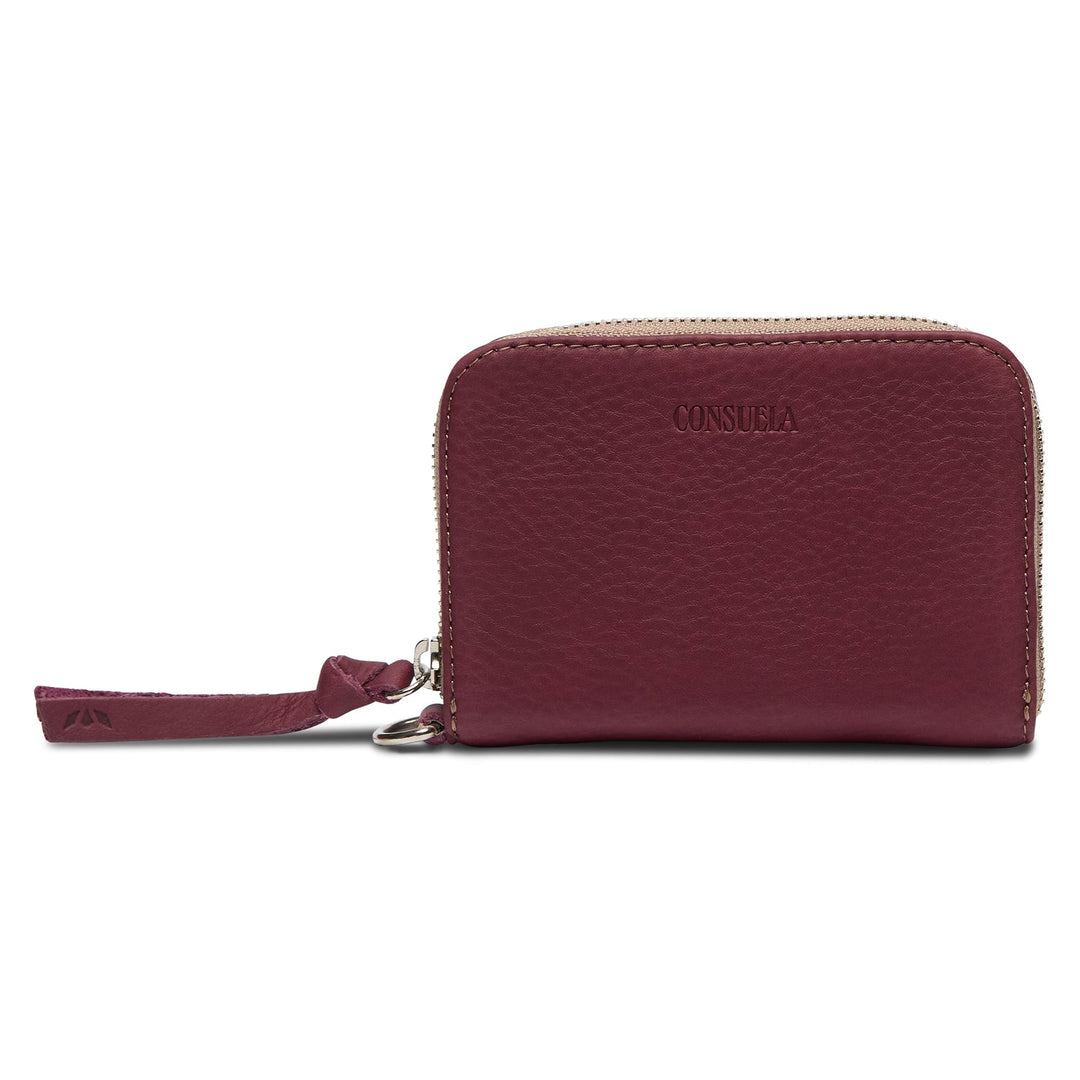 Consuela Zippy Wallet / Plum