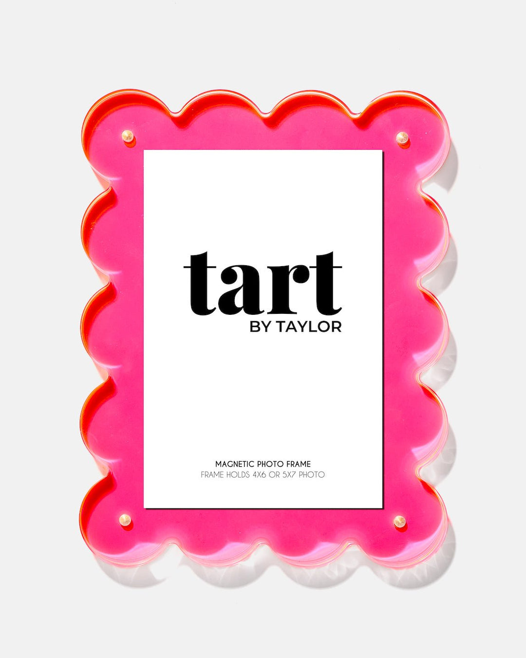 Tart by Taylor Neon Pink Acrylic Picture Frame 