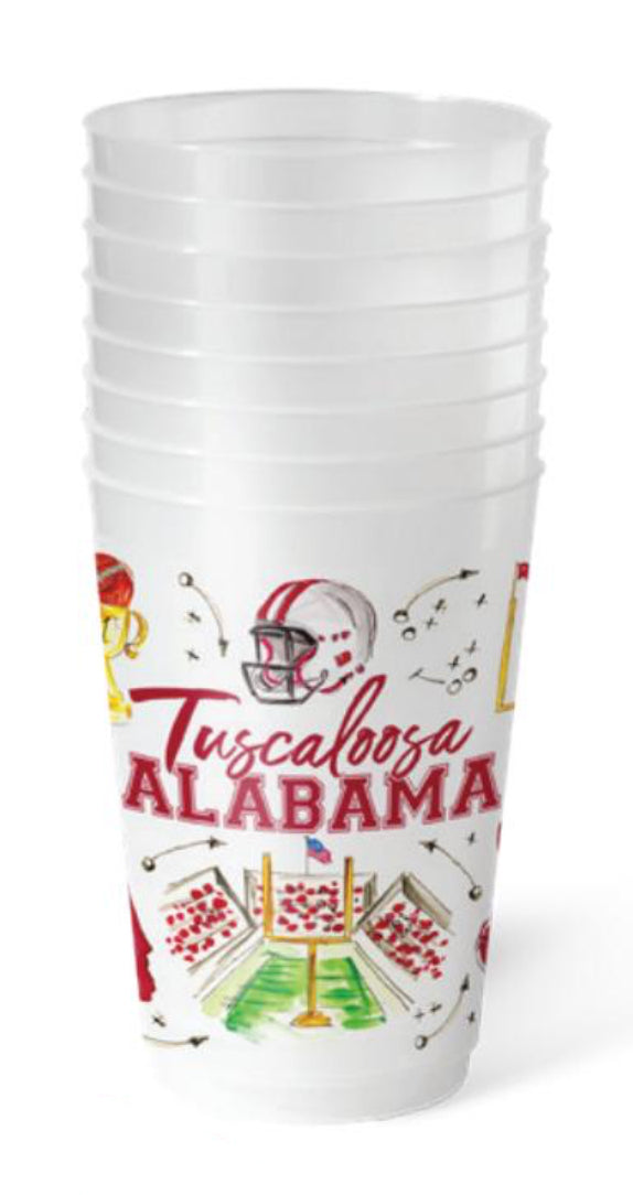 Swig Life Tailgates in Tuscaloosa Frost Flex Cups 20oz