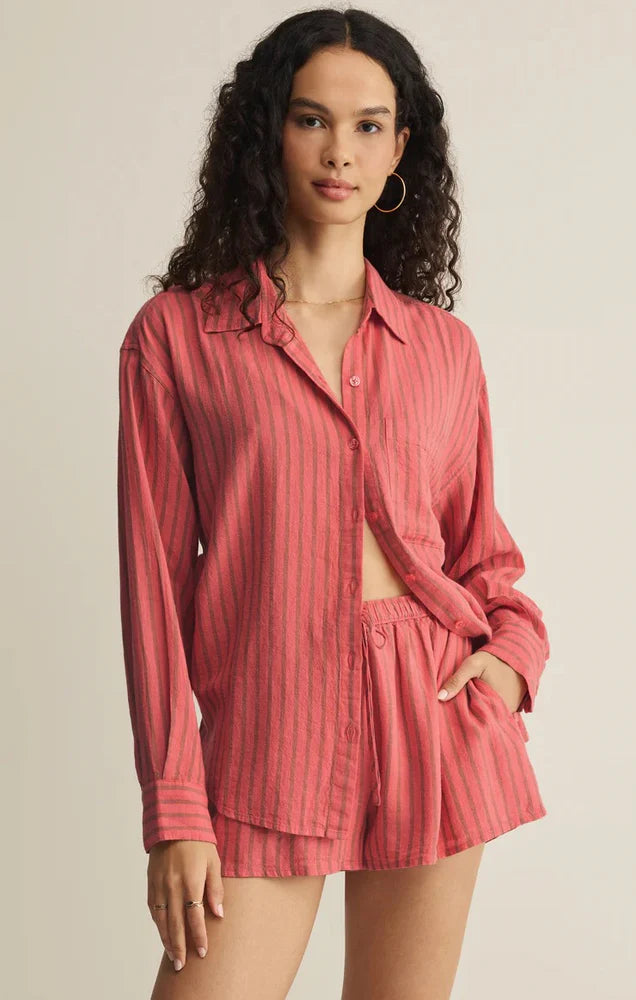 The Perfect Striped Button Up Gelato