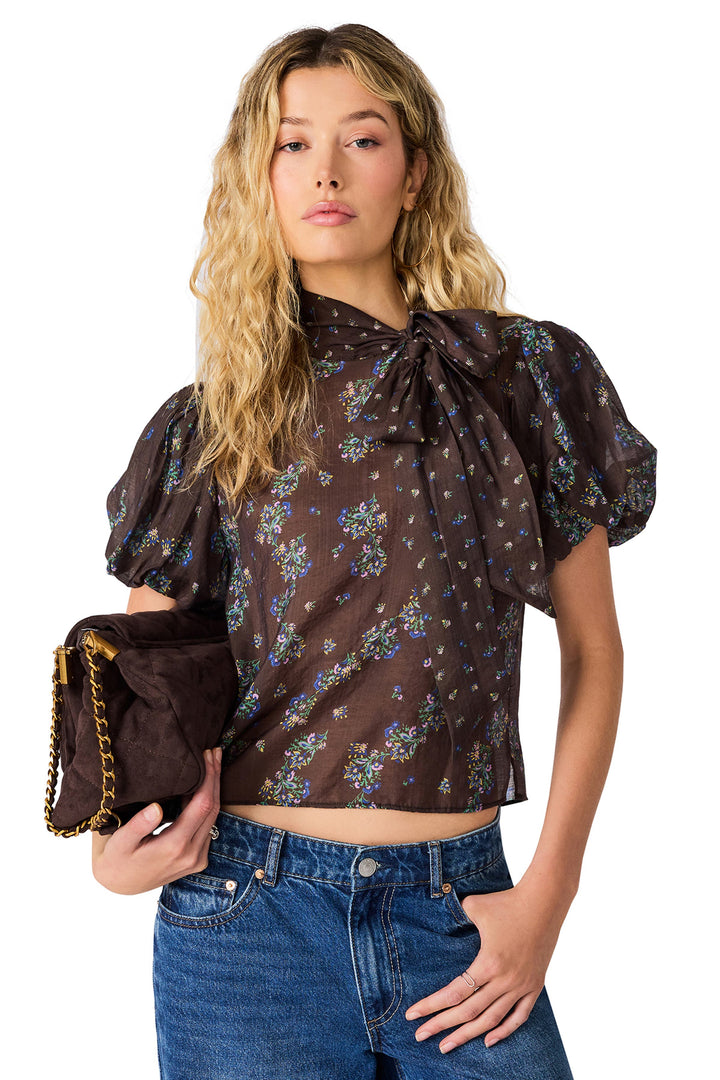 Lolanie Top | Dark Espresso