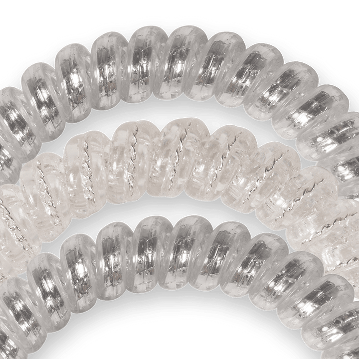 Silver Slay Small Hair Ties